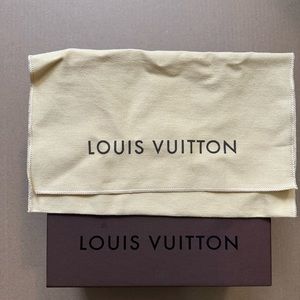 LOUIS VUITTON Box and Dust Bag